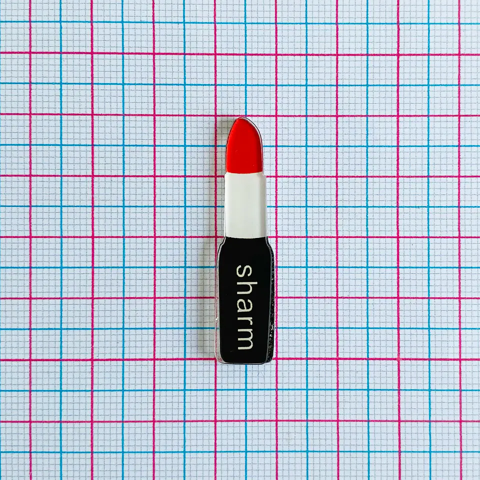 PIN ✦ LABIAL ACRILICO 2