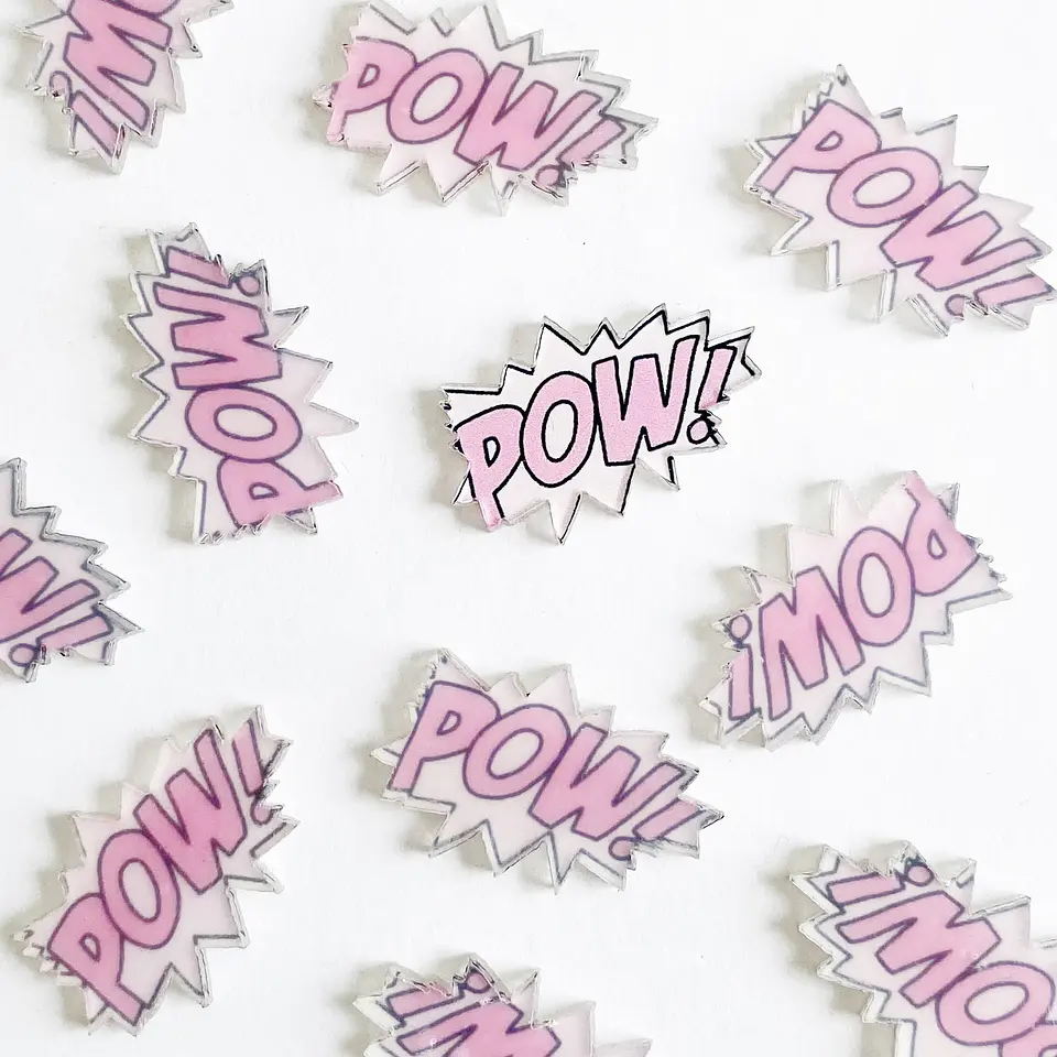 PIN ✦ BURBUJA ACRILICA 1
