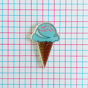 PIN ✦ HELADO ACRILICO