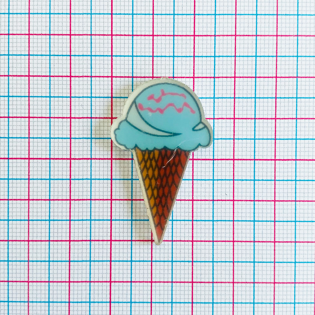 PIN ✦ HELADO ACRILICO 2