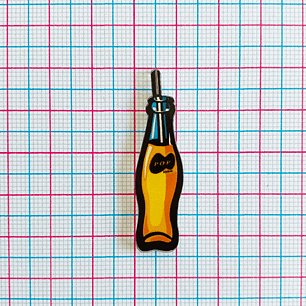 PIN ✦ GASEOSA ACRILICA