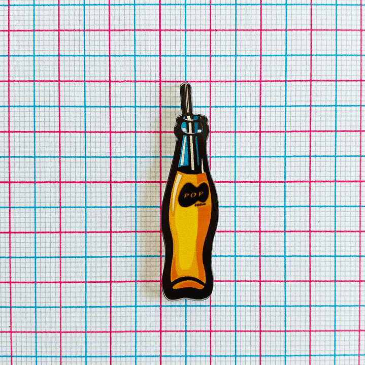 PIN ✦ GASEOSA ACRILICA 2