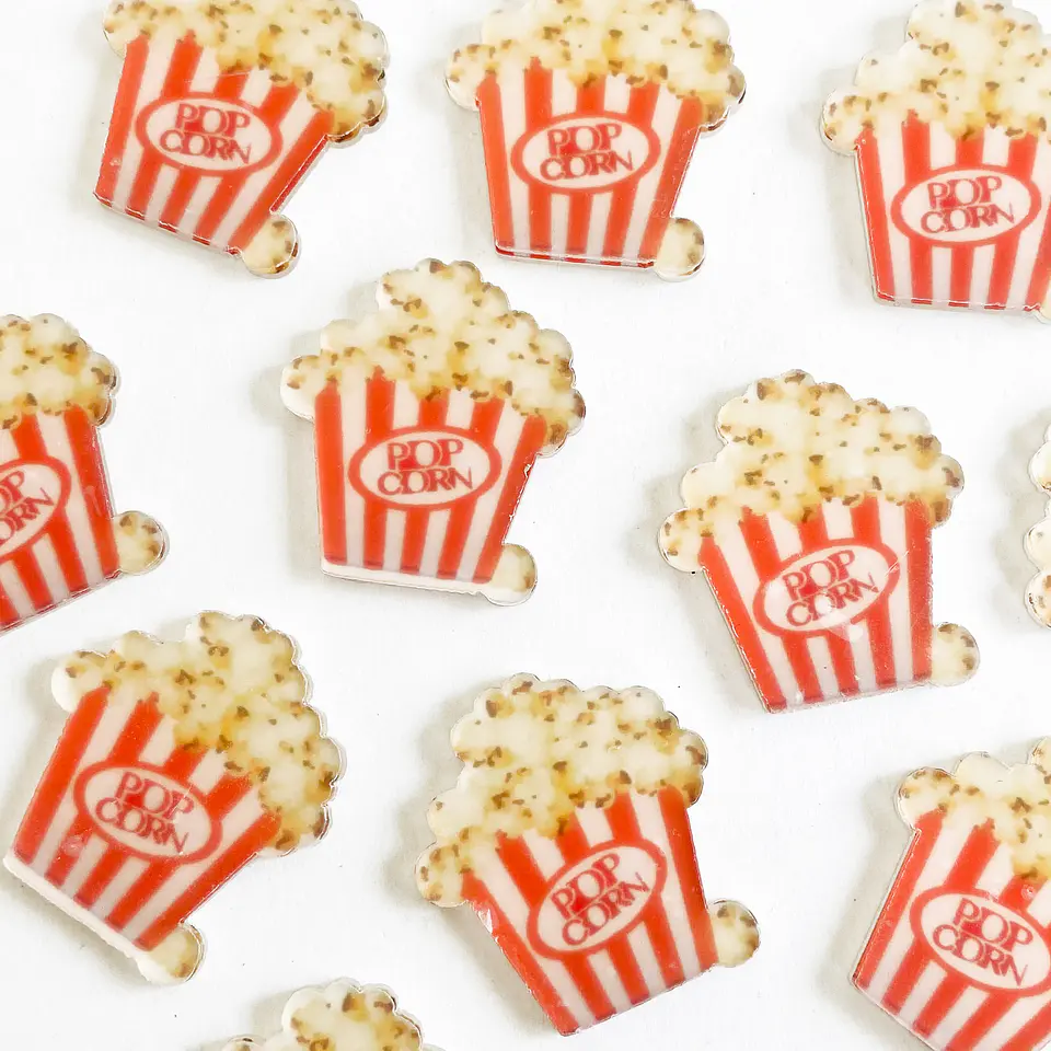 PIN ✦ POP CORN ACRILICO 1