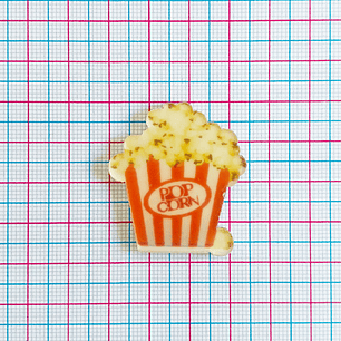 PIN ✦ POP CORN ACRILICO