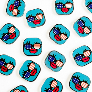 PIN ✦ PLACA NEW YORK ACRILICO