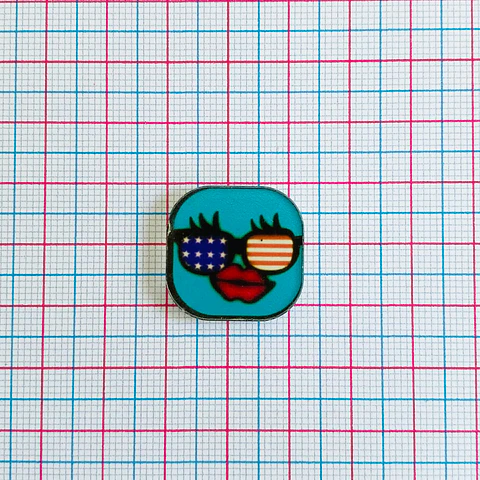 PIN ✦ PLACA NEW YORK ACRILICO