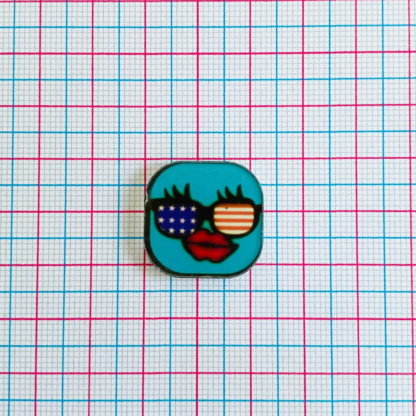 PIN ✦ PLACA NEW YORK ACRILICO 2