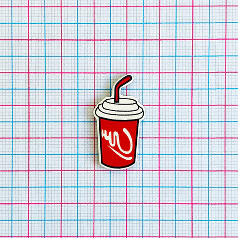 PIN ✦ BEBIDA ACRILICA