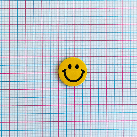 PIN ✦ CARITA FELIZ ACRILICO