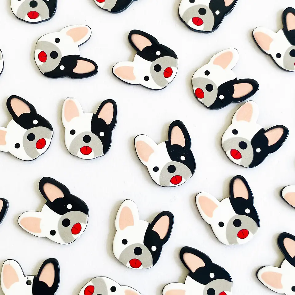 PIN ✦ PERRO ACRILICO 1