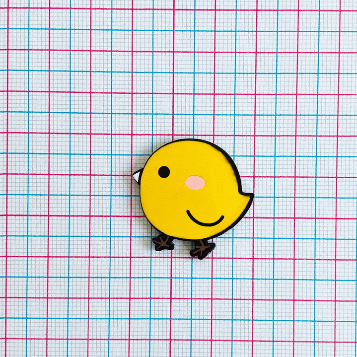 PIN ✦ POLLO ACRILICO 2