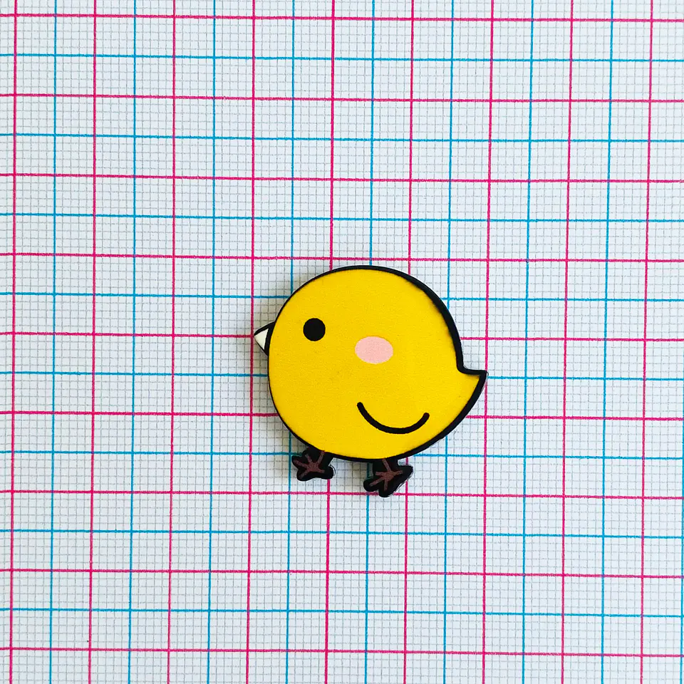 PIN ✦ POLLO ACRILICO 2