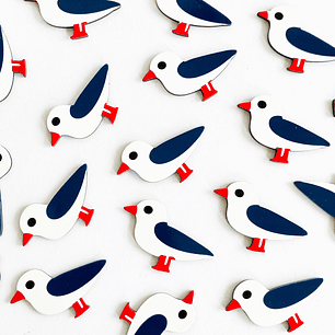 PIN ✦ PAJARO ACRILICO