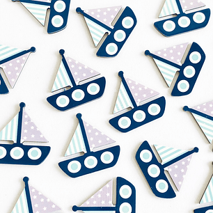 PIN ✦ BARCO ACRILICO