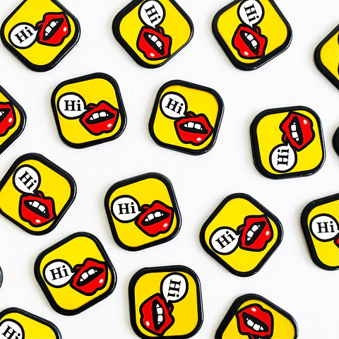 PIN ✦ PLACA ACRILICA