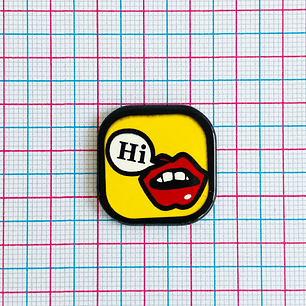 PIN ✦ PLACA ACRILICA