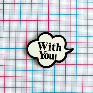 PIN ✦ BURBUJA ACRILICO