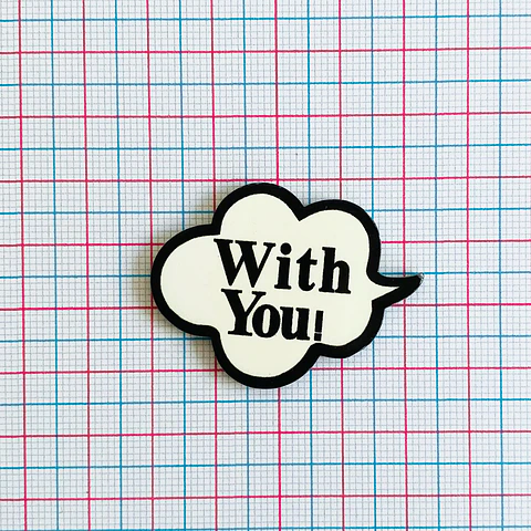 PIN ✦ BURBUJA ACRILICO