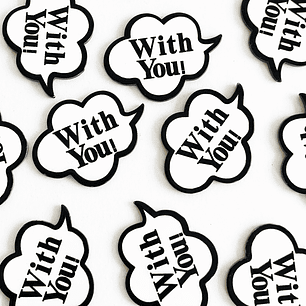 PIN ✦ BURBUJA ACRILICO