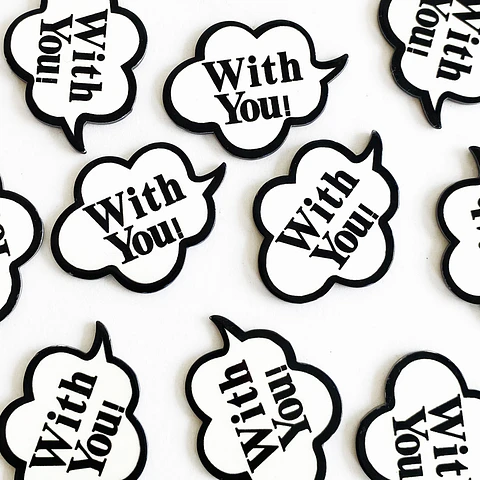PIN ✦ BURBUJA ACRILICO