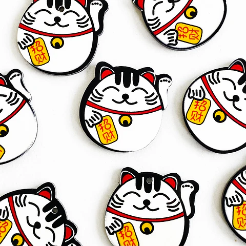 PIN ✦ GATO ACRILICO