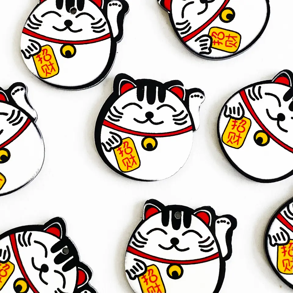PIN ✦ GATO ACRILICO 1