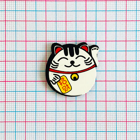 PIN ✦ GATO ACRILICO