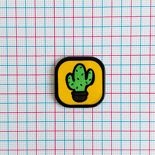 PIN ✦ PLACA CACTUS ACRILICO