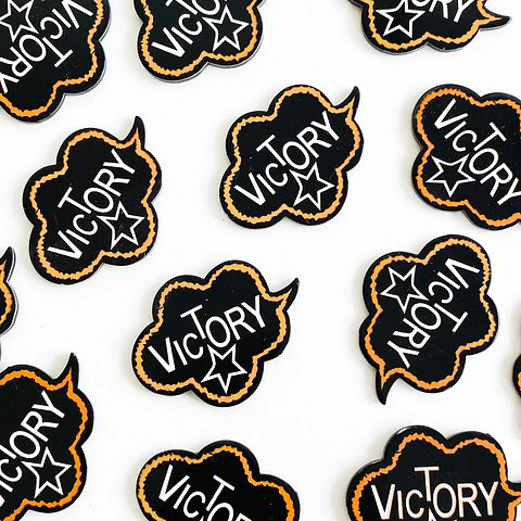 PIN ✦ BURBUJA ACRILICO