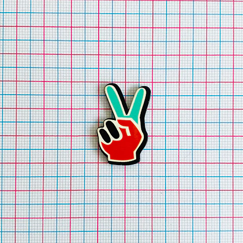 PIN ✦ MANO ACRILICO