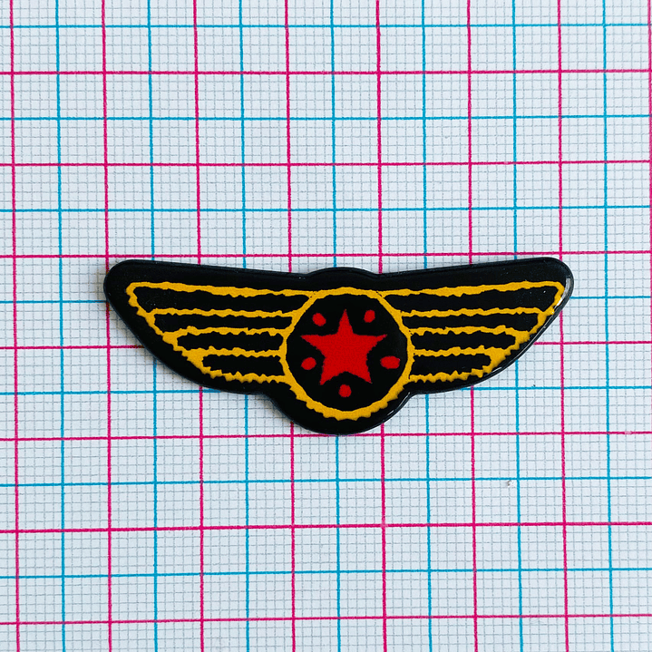 PIN ✦ AVIADOR ACRILICO 2