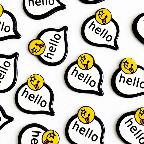 PIN ✦ BURBUJA ACRILICO