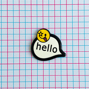 PIN ✦ BURBUJA ACRILICO