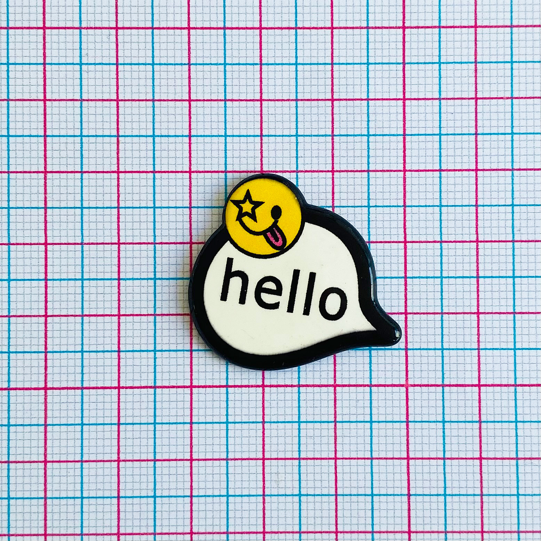 PIN ✦ BURBUJA ACRILICO 2