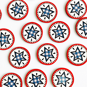 PIN ✦ ESTRELLA ACRILICA