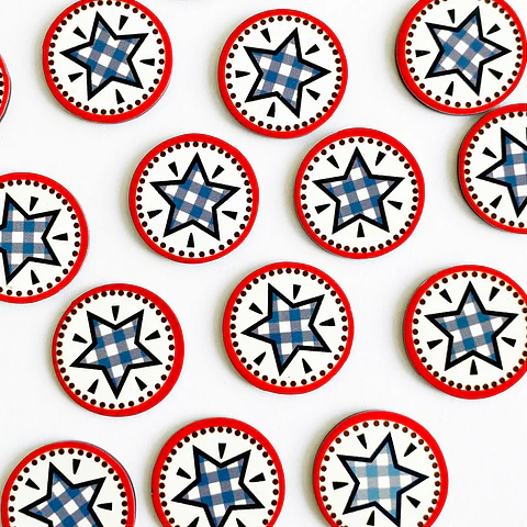 PIN ✦ ESTRELLA ACRILICA