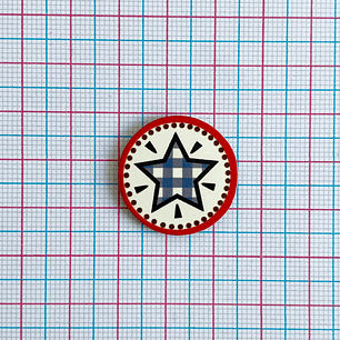 PIN ✦ ESTRELLA ACRILICA