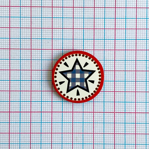 PIN ✦ ESTRELLA ACRILICA