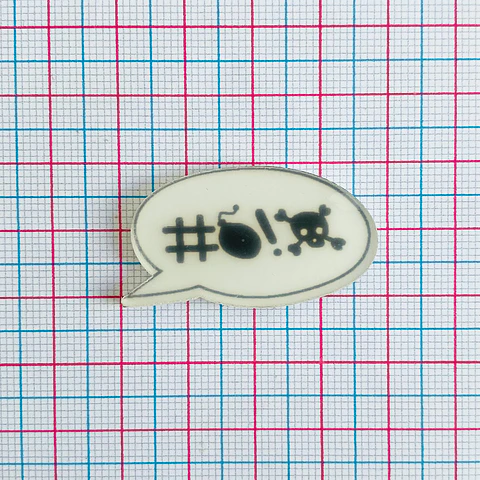 PIN ✦ BURBUJA ACRILICO