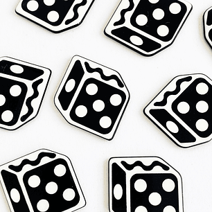 PIN ✦ DADOS ACRILICOS