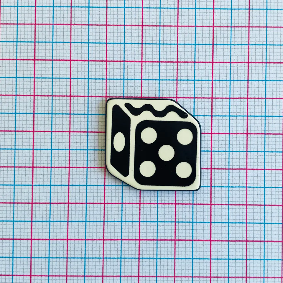 PIN ✦ DADOS ACRILICOS 2