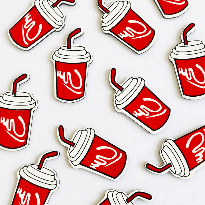 PIN ✦ BEBIDA ACRILICA 1