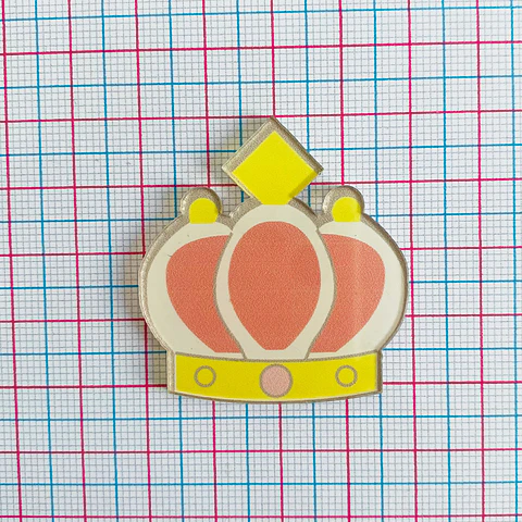PIN ✦ CORONA ACRÍLICA