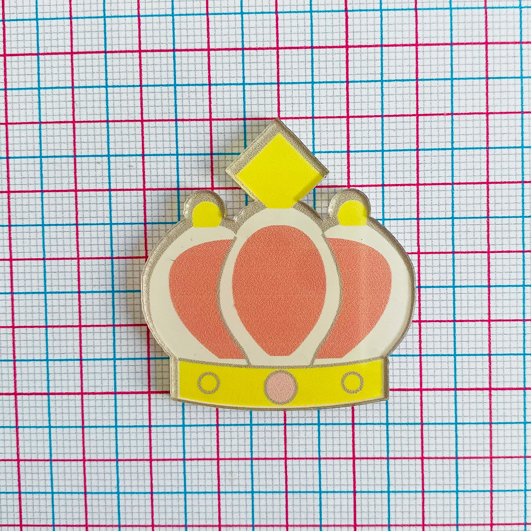 PIN ✦ CORONA ACRÍLICA 2