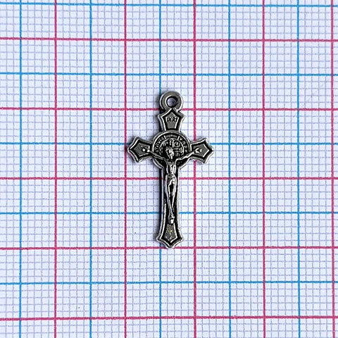 DIJE ✦ CRISTO / SAN BENITO ZAMAK