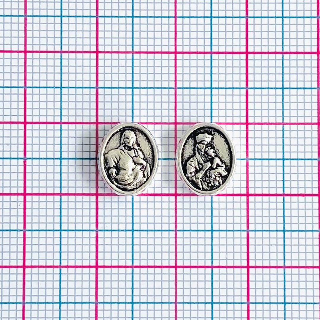 SEPARADOR ✦ CORAZÓN DE JESÚS / VIRGEN DEL CARMEN ZAMAK 2