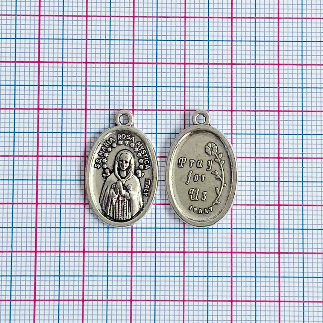 MEDALLA ✦ ROSA MÍSTICA ZAMAK 2