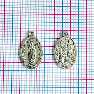 MEDALLA ✦ VIRGEN DE FÁTIMA ZAMAK