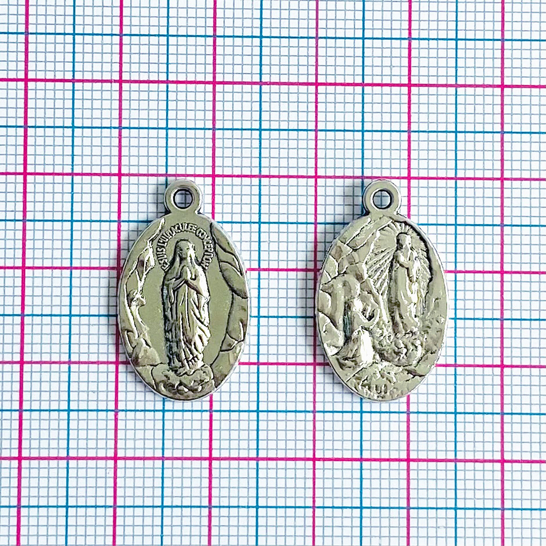 MEDALLA ✦ VIRGEN DE FÁTIMA ZAMAK 2