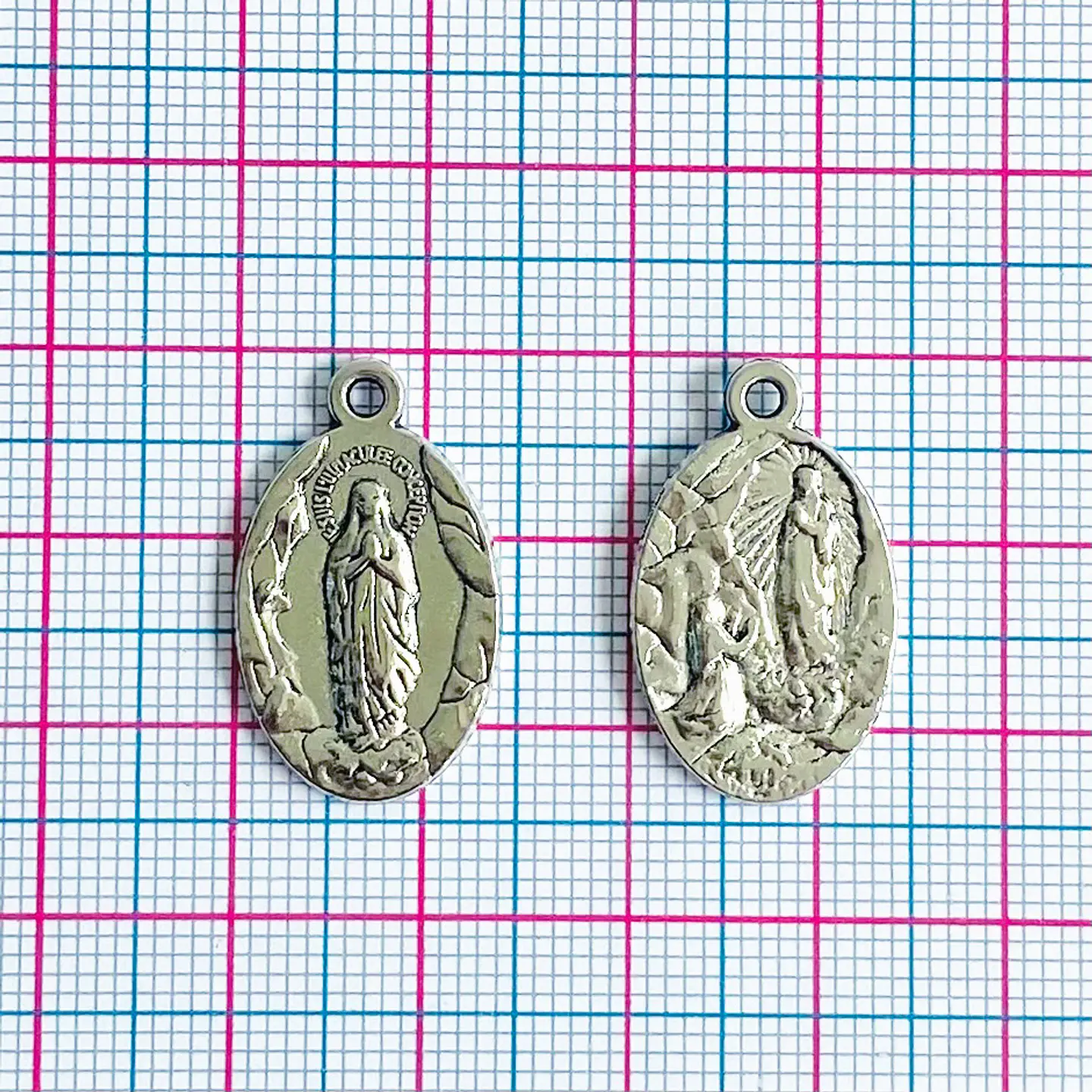 MEDALLA ✦ VIRGEN DE FÁTIMA ZAMAK 2